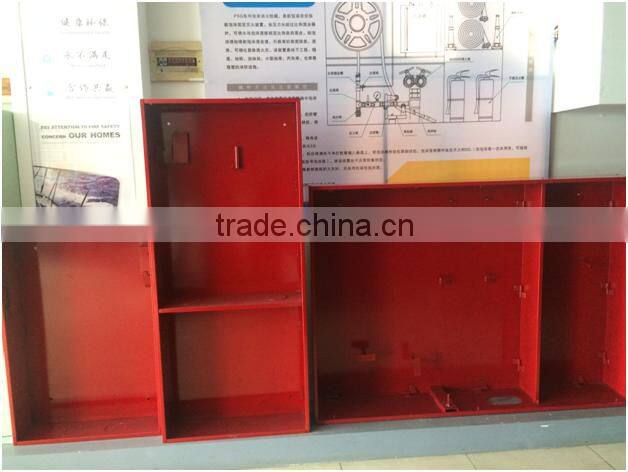 Customized high quality fire hose reel cabinet/ box for fire cabinets and extinguishers