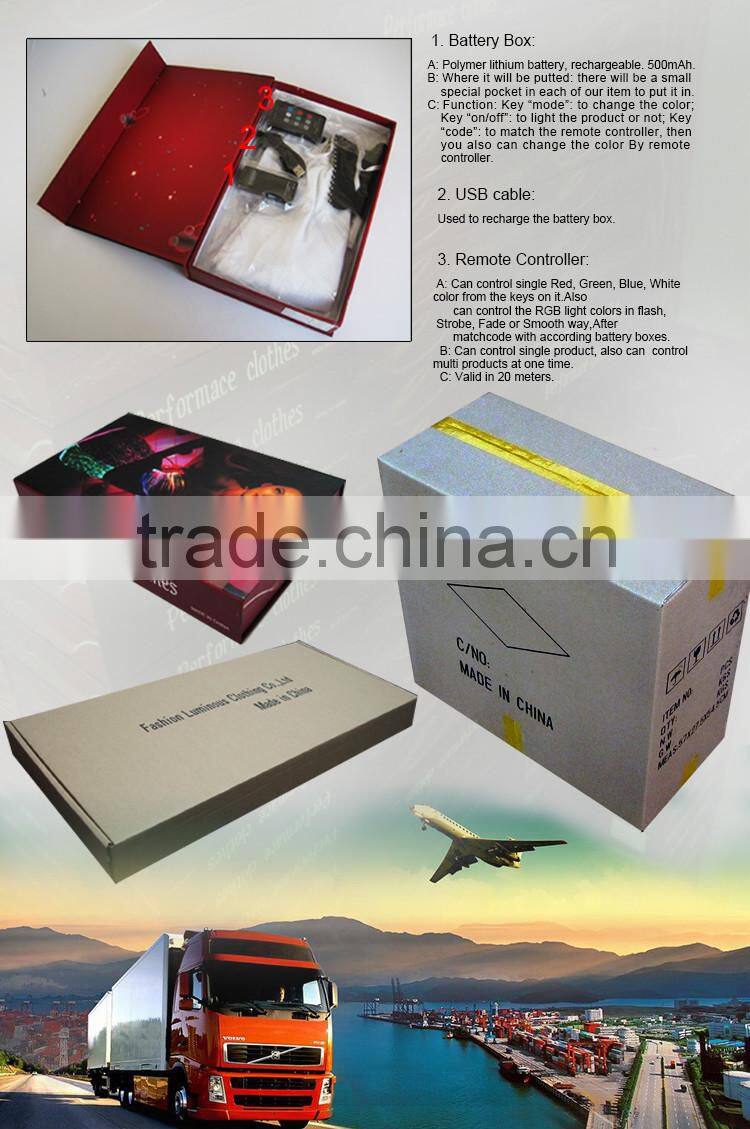 2015 fashion hot selling luminous led large champagne bucket