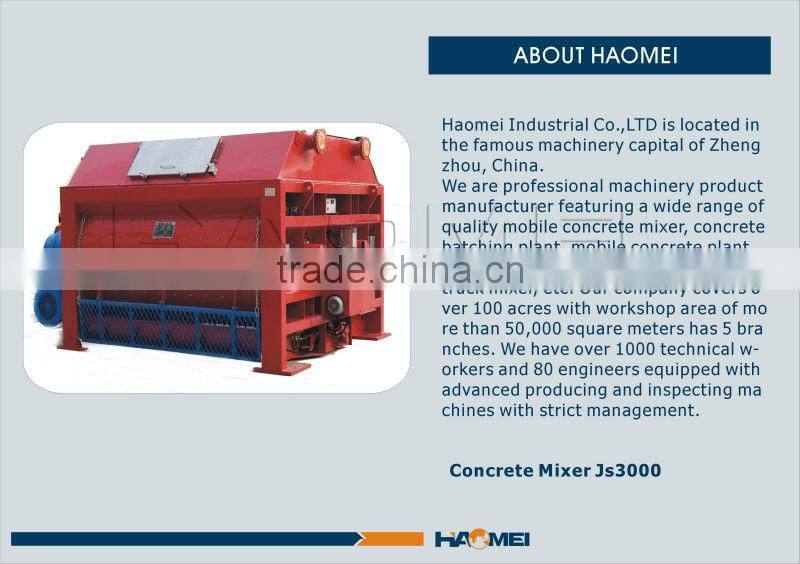 mezcladora de hormigon JS3000 en venta