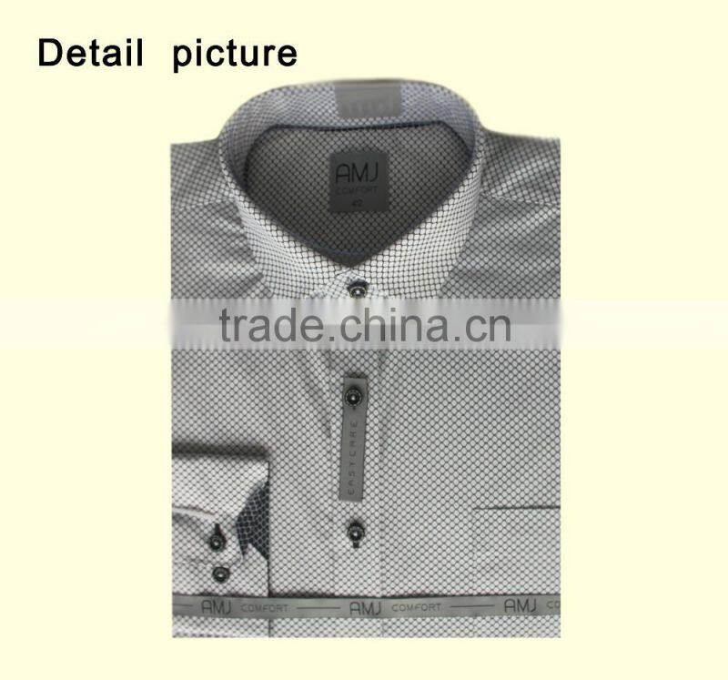 High quality new arrival mens top design dress shirts OEM service