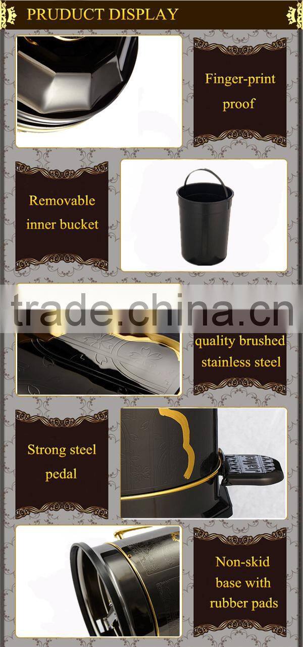 10L fancy waste bins