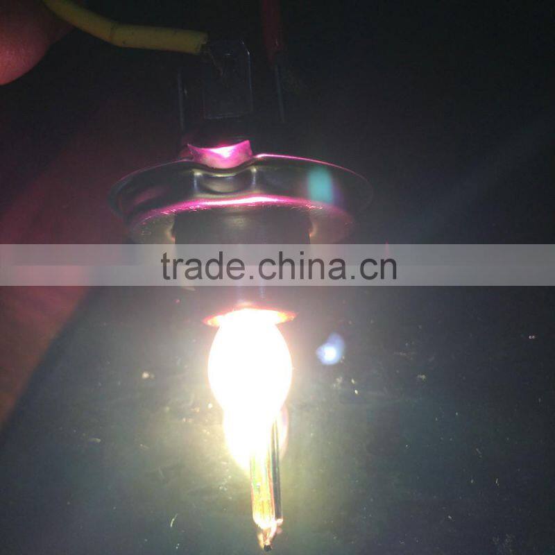 H4 P43T 35/35W 12V 900LM Colorful Yellow Light Halogen bulb Car Headlight/HL01