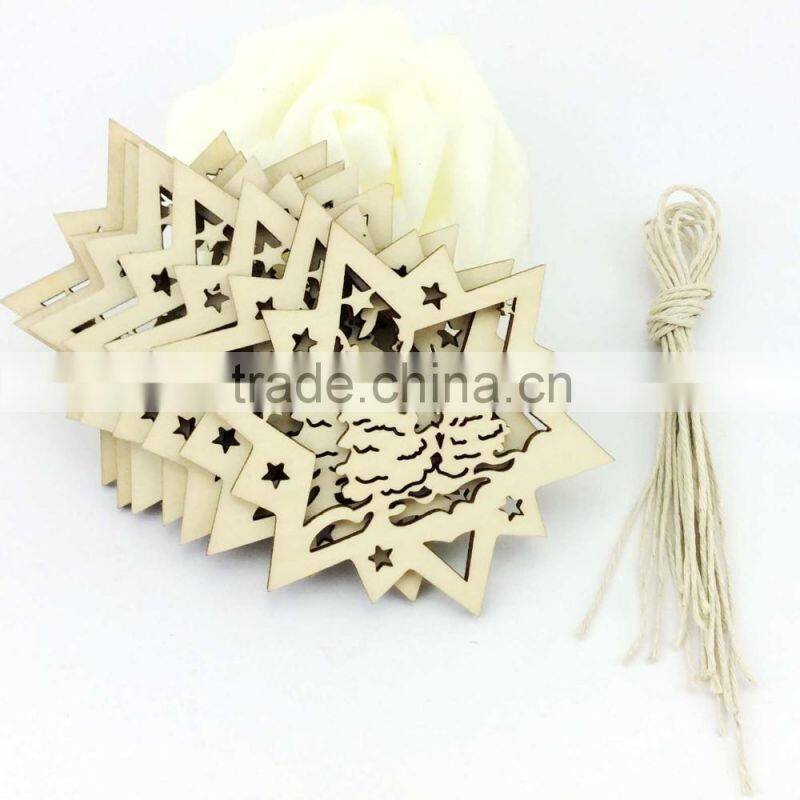 SD-293(B)-3 laser cut wood craft for christmas