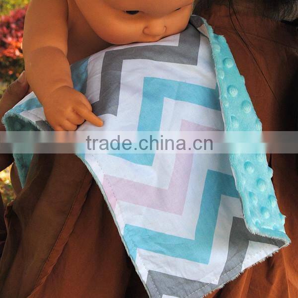 2016 ABC TEX Featured Products Minky Dot Cotton Burping Pad for Infant