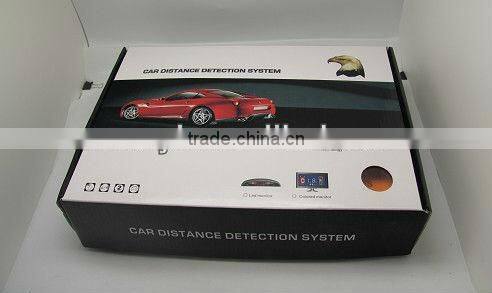 reverse assistant parking sensor with 3.5" lcd rear view mirror display