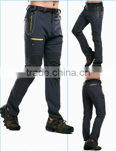 Custom Men Waterproof And High Elastic Outdooor Pants