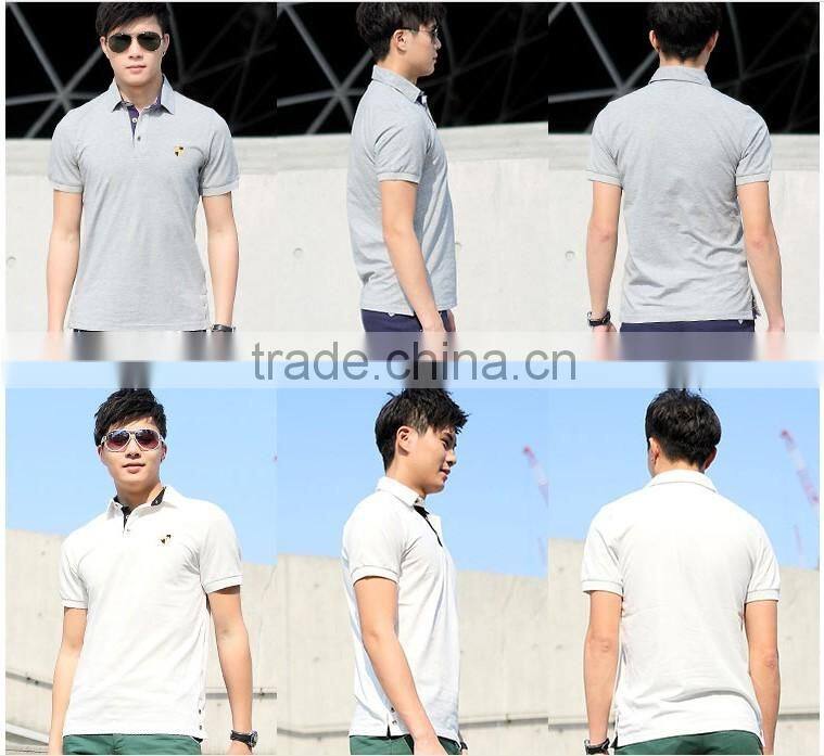 casual 100% cotton heavy weight polo shirt