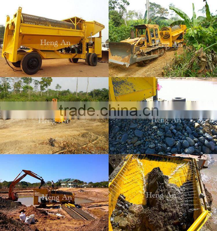 China Alluvial gold sand separator machine