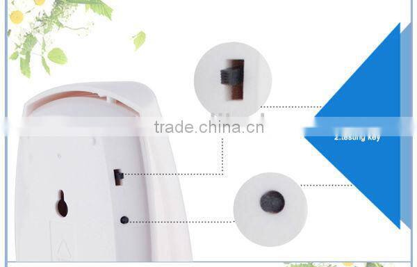 Hot sale bathroom auto perfume dispensers removable battery type aerosol dispenser V-