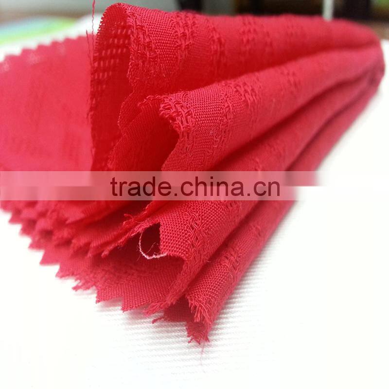 2015 Xiangsheng jacquard100% viscose rayon fabric for dress