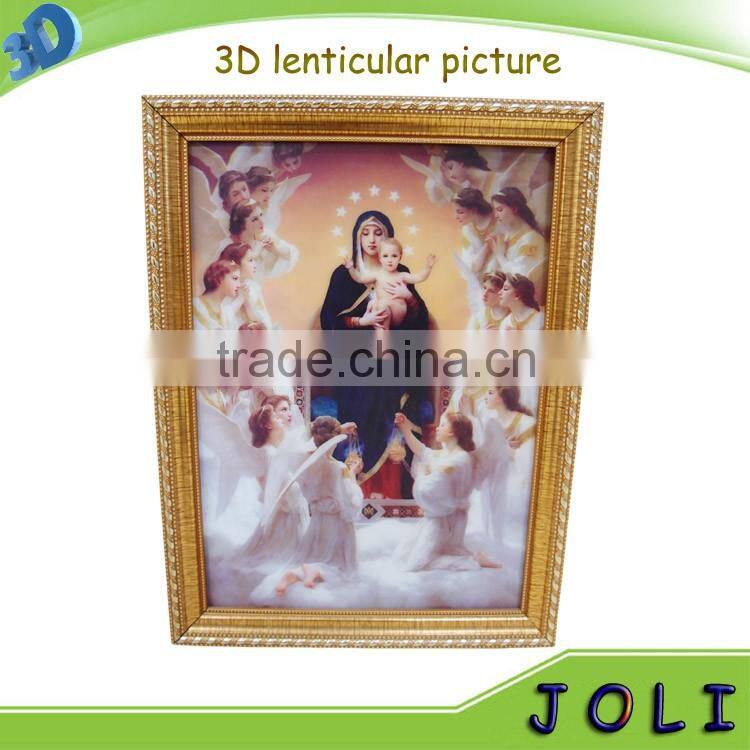 home decoration 3d lenticular photo 3d lenticular image printing