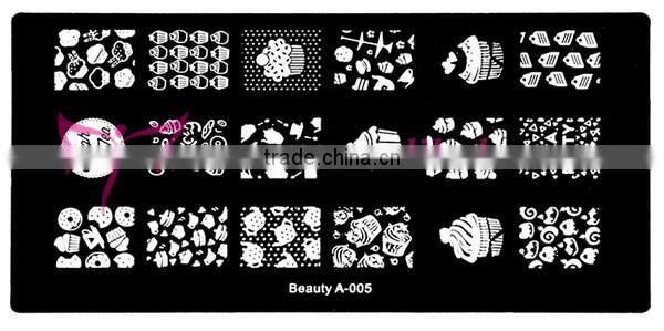 Sexy stamping nail art plate,beauty-A series nail art stamp plate
