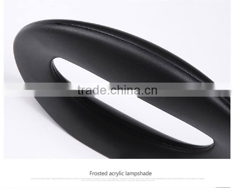 Black Color SMD5730 Iron LED Wall Lamps 6W Bedroom Wall Lamps