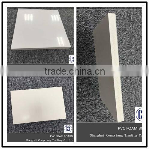 2016 Shanghai Congxiang Celuka foam board crust foam board pvc foam board in good quality
