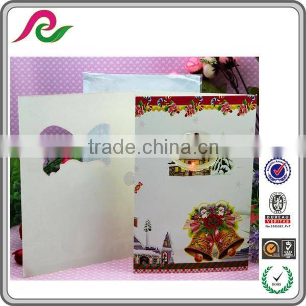 2016 christmas gift musical greeting cards design