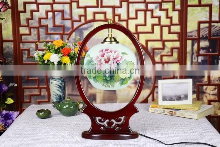 Ceramic Table Lamp Vintage Jingdezhen Porcelain For Bedroom Wedding Gift Home Decor Desk Lamp