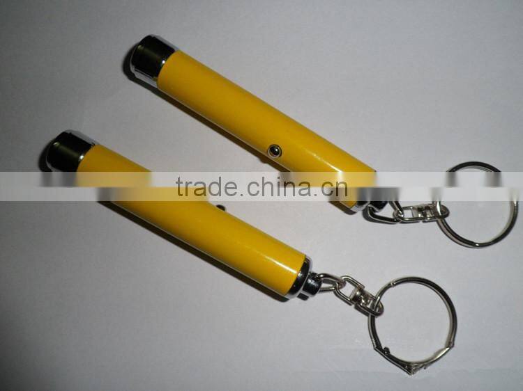 Large inventory for sale cheap projector flashlight keychain
