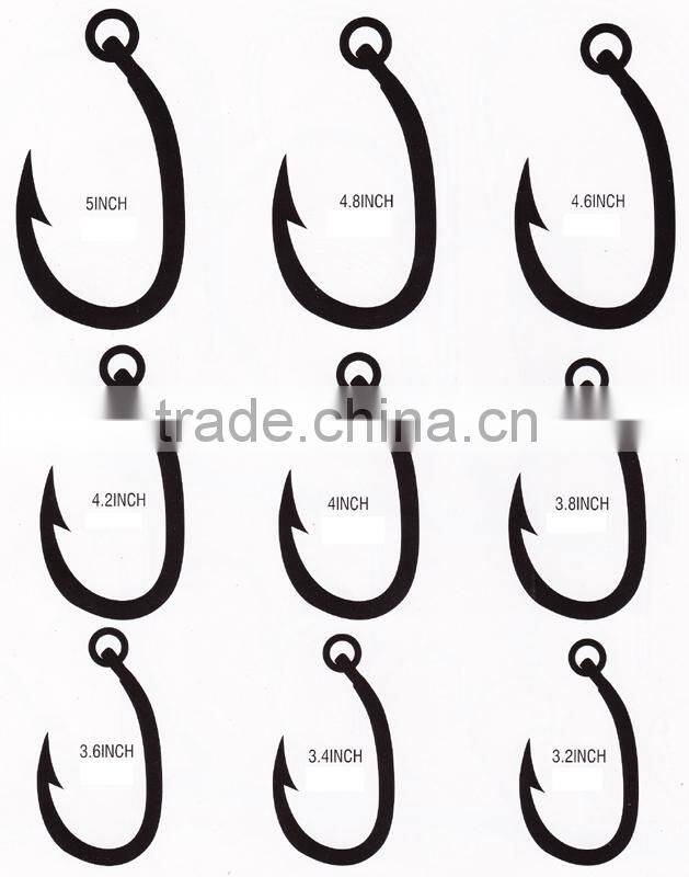 stainless steel tuna circle hook for longline- 3.2 inch