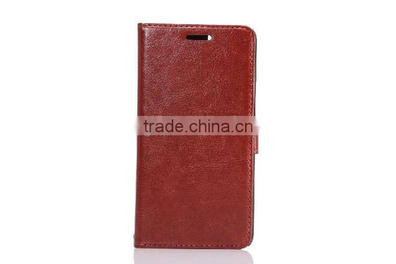Hot sale leather phone case for Huawei Honor 6 P, factory price leather phone case,