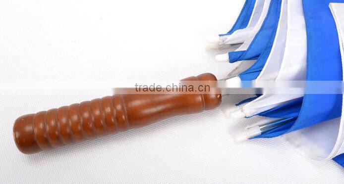 cheap promotional advertising auto open green leading golf umbrella