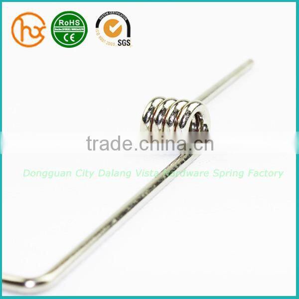 Auto side torsion spring of strong torque