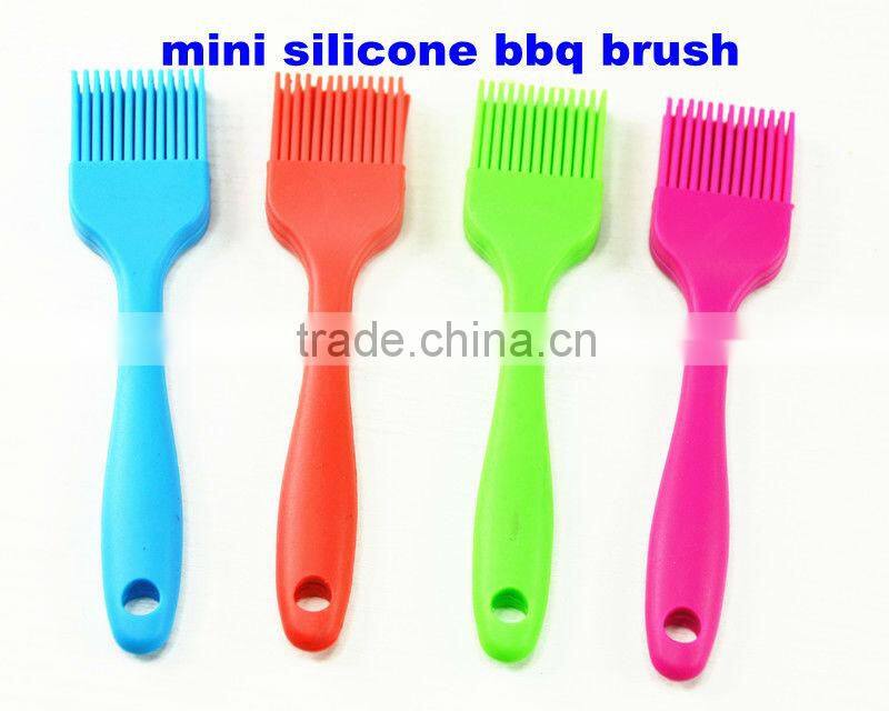 colorful kitchen gadget silicone soy source brush
