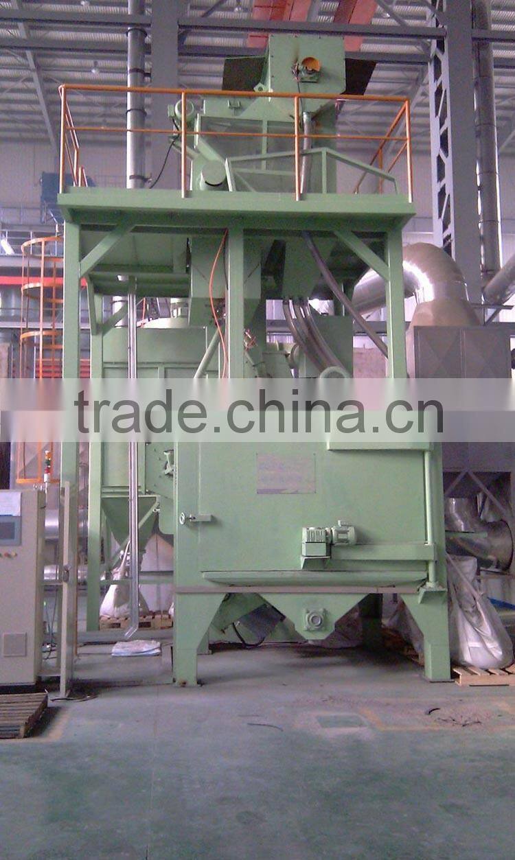 Multifunctional table type shot blasting machine with CE certificate