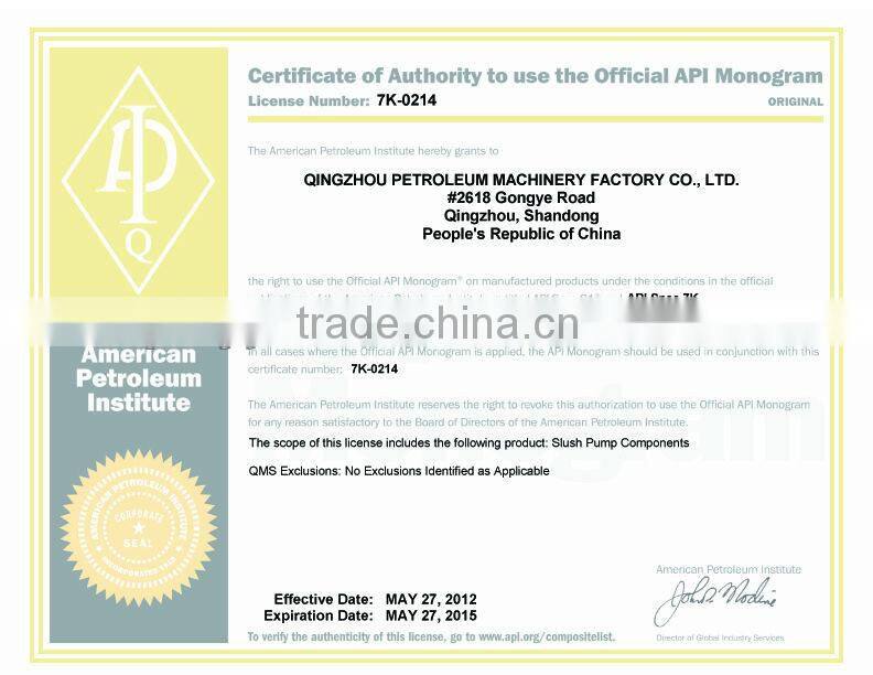 mud pump for drilling