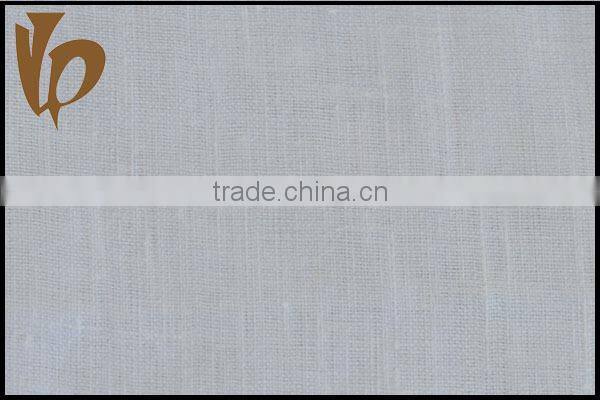 zhejiang Taizhou Bleached linen ramie fabric for girls shirts