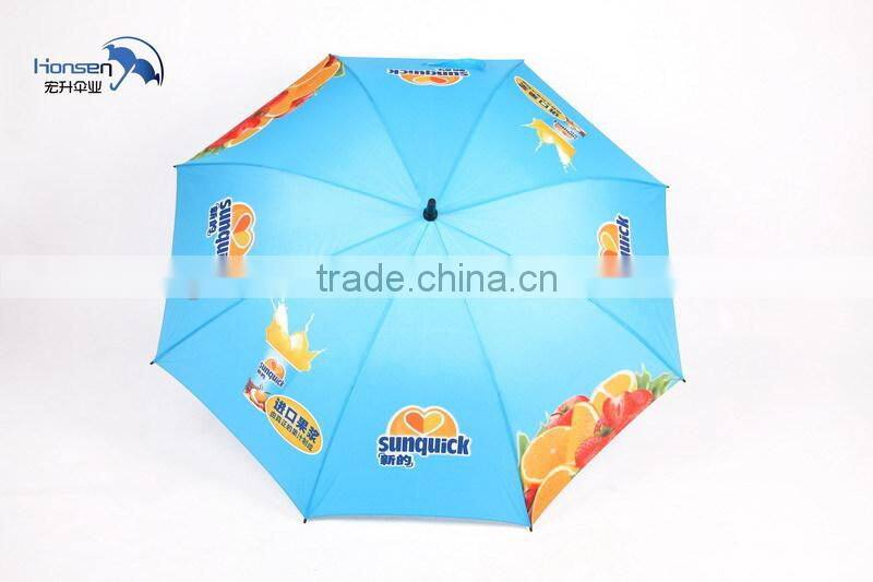 Creative straight umbrella promotion umbrella EVA handle umbrella Golf umbrella