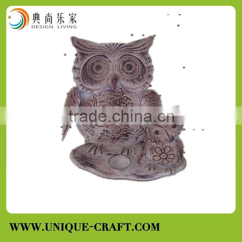 Metal craft antique color candle holder for home decorations