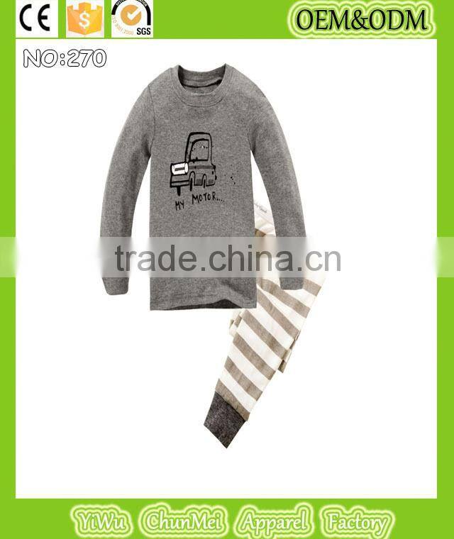 2015 kids clothes baby clothing girls boys pajamas my motor pyjamas car styling pijamas children gray sleepwear nightwear