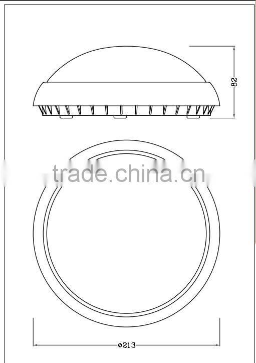 curved indoor led bulkhead light,plastic outdoor wall light,IP65