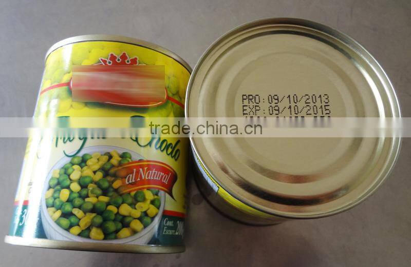 300g Canned Mixed Vegetables (peas&corn) 783# Tin