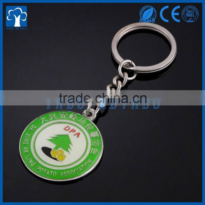 promotional keychain advertising keychain custom metal keychain