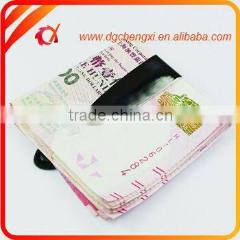 Popular men leather money clip
