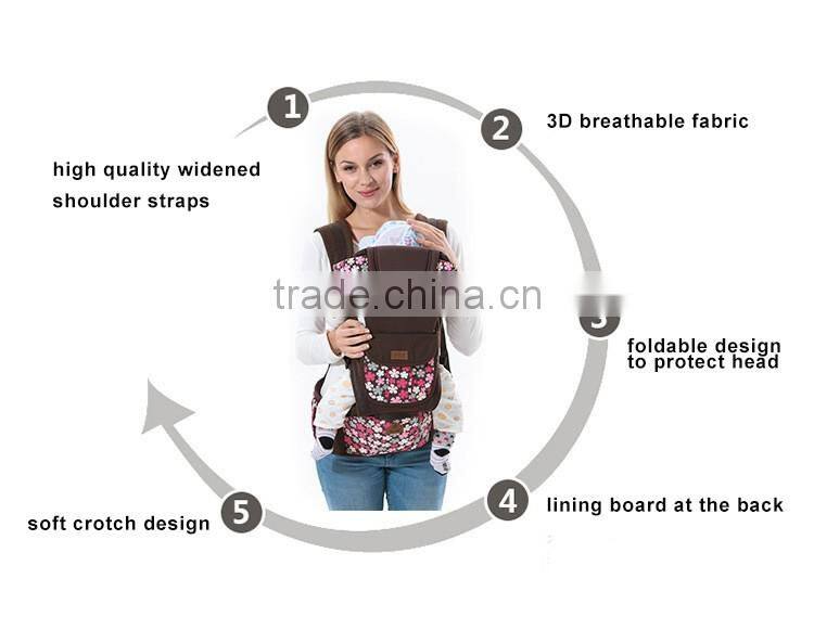 New Design 100% Cotton Kangaroo Baby Carrier Baby Sling Wrap