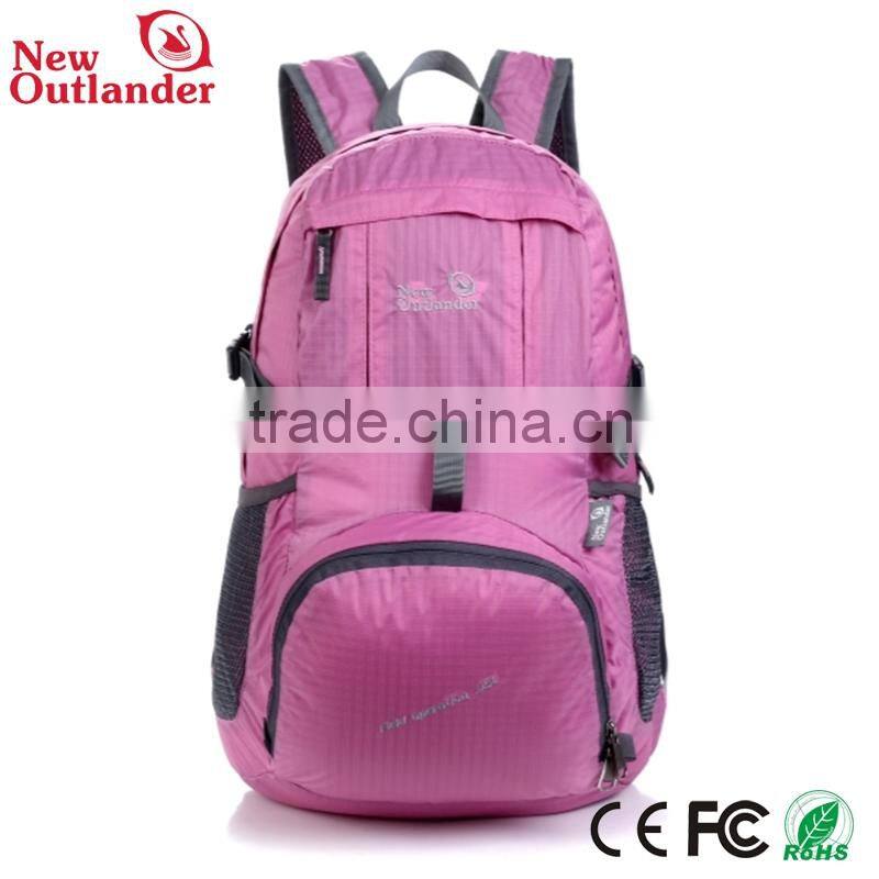 new style nylon foldable shoulder backpack