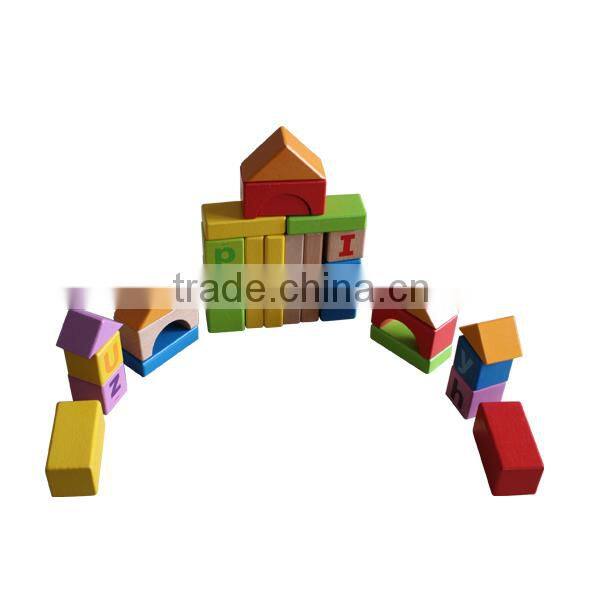 Popular wooden building blocks for kids