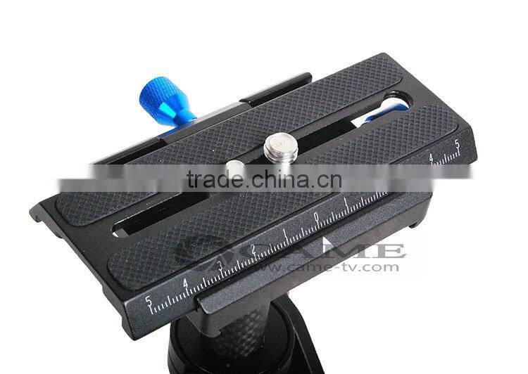 S63C 63CM Foldable Mini Handheld Carbon Fiber Steadycam Camera Stabilizer