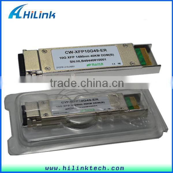 1470-1610nm SM 80KM CWDM XFP DDM 10G XFP ZR