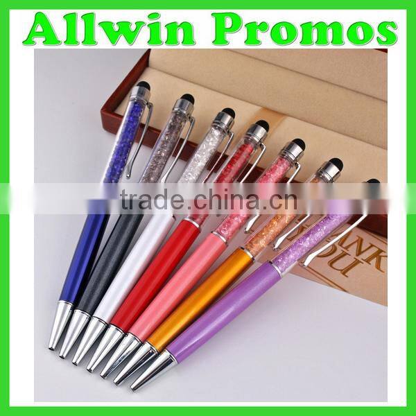 2016 New Arrival Metal Twist Pen With Stylus