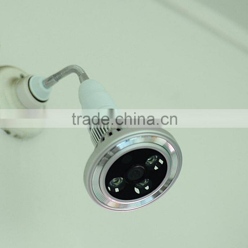 HD security lamp hidden WiFi camera with night vision
