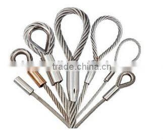 new type duplex aluminum crimp ferrule for steel wire rope