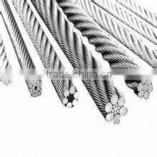 AISI 316 wire railing stainless steel wire rope