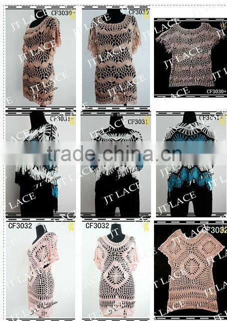 100% cotton lace sleeveless shirt ,lady blouse lace cotton shirt wholesaler .