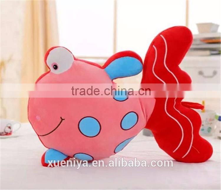 China Wholesale Newest Soft Custom Stuffed Valentine Fish Plush Toys