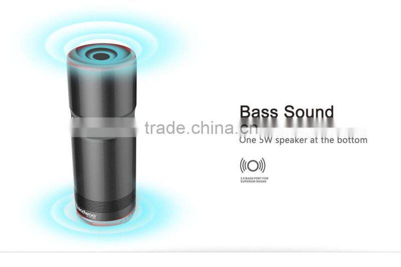 Portable X-Bass Waterproof Wireless Power Bank Music Mini Bluetooth Shower Speaker With Usb