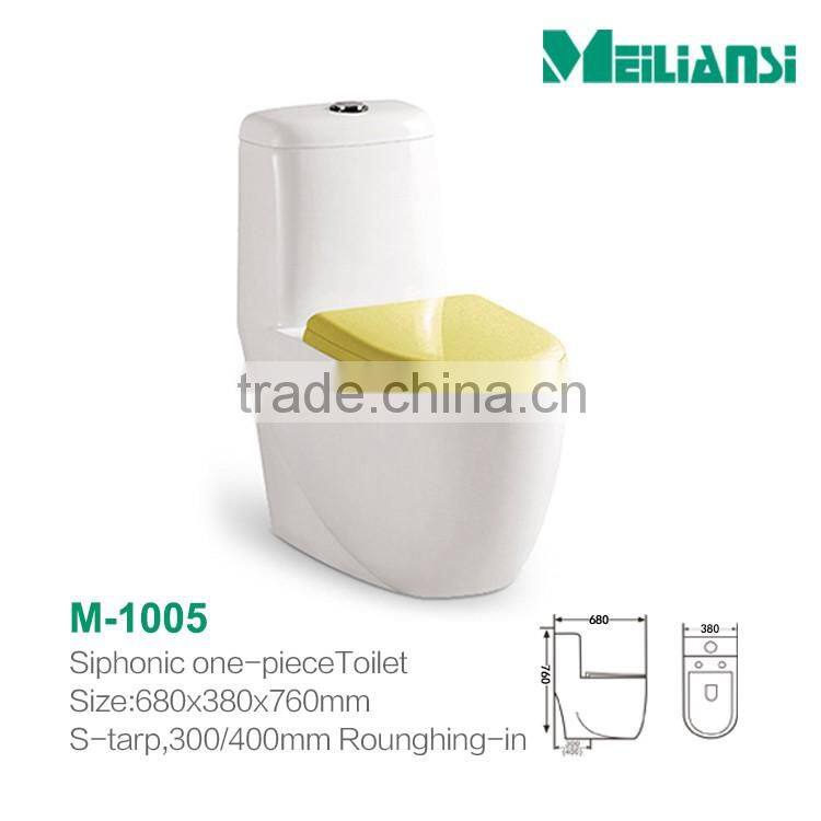 M-1005 one piece siphonic toilet