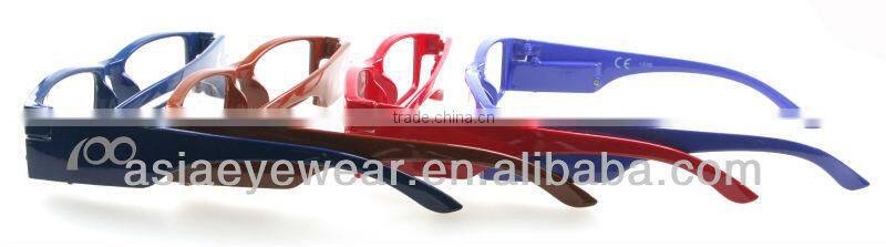 Light reading glasseswith case, LED Reading Glasses Fashion LED Light Reading Glasses LED Light up Read